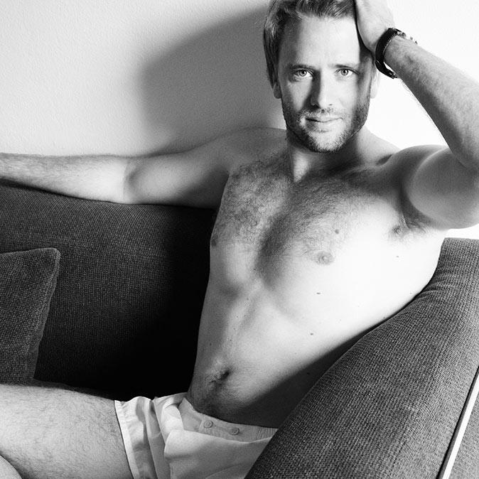 Jonathan Grbovits in underwear is The Perfect Son